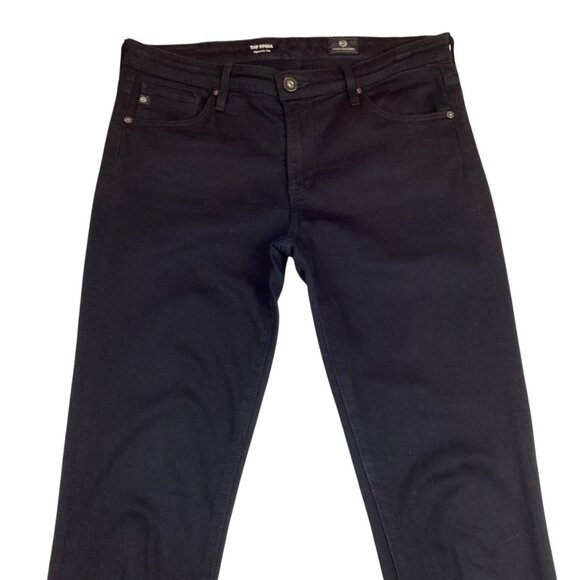 Adriano Goldschmied Jeans Womens 27R Prima Mid-Rise Cigarette Leg Black - Picture 4 of 13